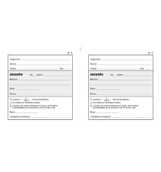 Libretto per la Giustificazione delle Assenza dalle Lezioni E 567525 EdiPro 2