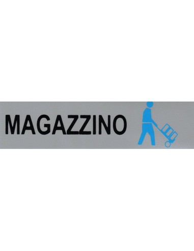 Targa Adesiva in Vinile "Magazzino"...