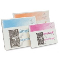 Blocco per Acquerello Lanaquarelle 300 g/m2 31 x 41 cm Ruvido Lana
