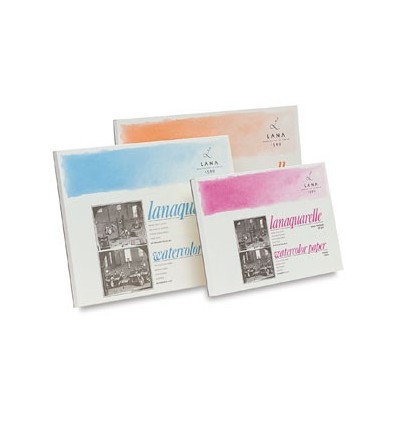 Blocco per Acquerello Lanaquarelle 300 g/m2 31 x 41 cm Ruvido Lana