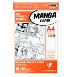 Blocco A4 Manga Paper Clairefontaine