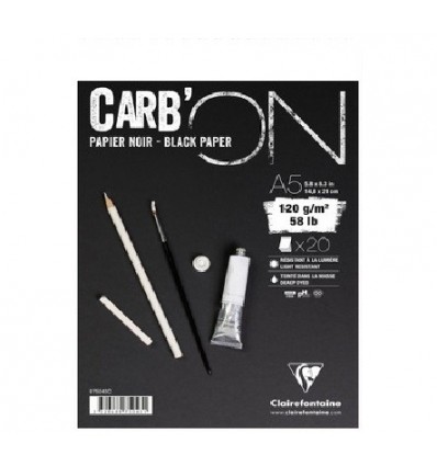 Blocco A5 Carb On Clairefontaine