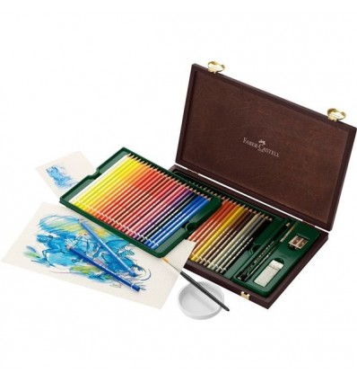 Matite Aquerellabili Albrecht Durer Valigetta legno 48 Faber Castell