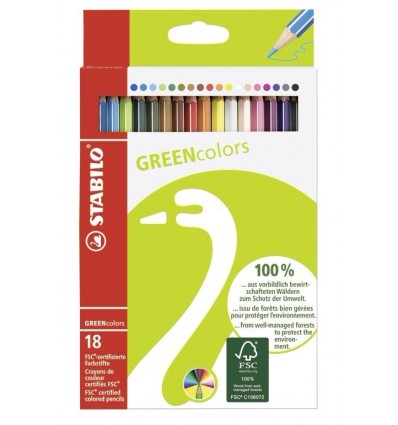 Pastelli Green Colors Stabilo