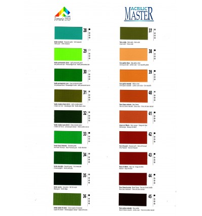 Colori Acrilici Acrilic Master 1000 ml Ferrario