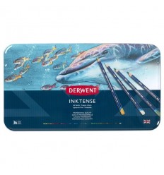 Derwent Scatola in metallo Pastelli Inktense Professional Quality