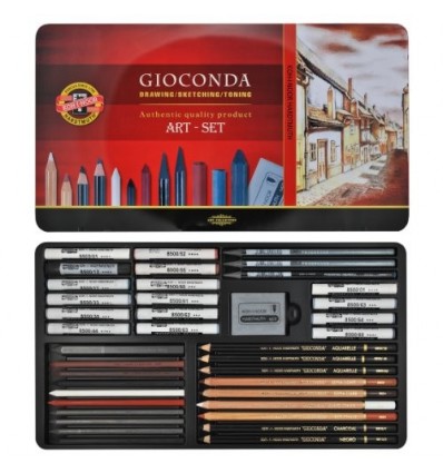 Art Set Full Gioconda in scatola di metallo Koh-I-Noor