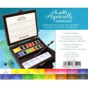 Acquerello Fine in Scatola di legno La Petite Aquarelle 16 Tinte + Accessori Sennelier