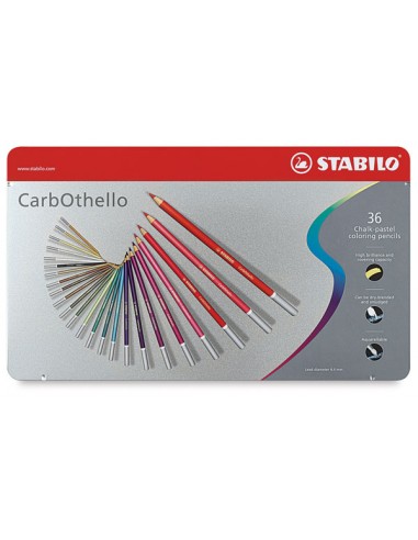 Pastelli carbothello stabilo 36 colori