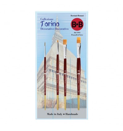 Set Pennelli per Decorazione Collezione Torino Borciani & Bonazzi