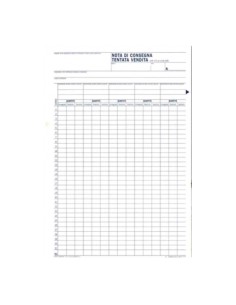 Nota di Consegna Tentata...