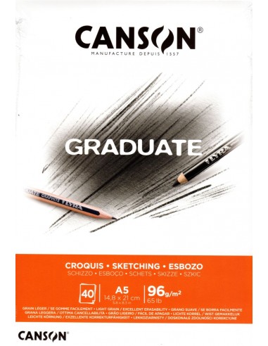 Blocco Graduate Sketching - Croquis -...