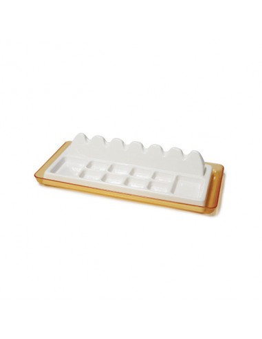 Tavolozza Plastica 10 scomparti con...