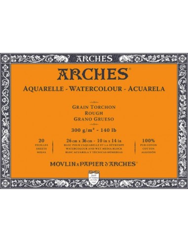 Arches Blocco per Acquerello 20 Fogli...