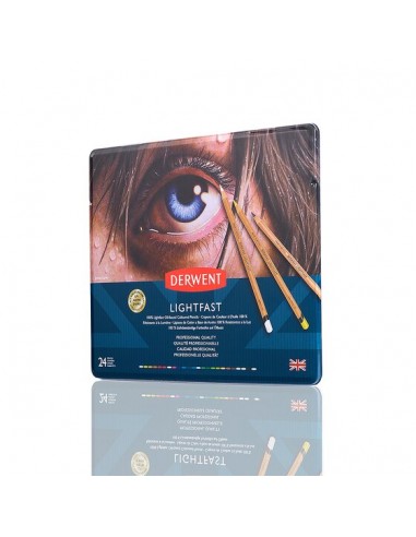 Derwent Lightfast Scatola in Metallo...