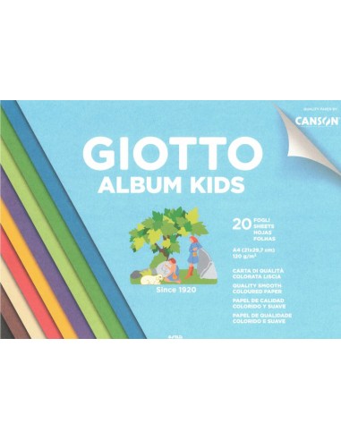 Giotto Album Kids A4 Carta Colorata...