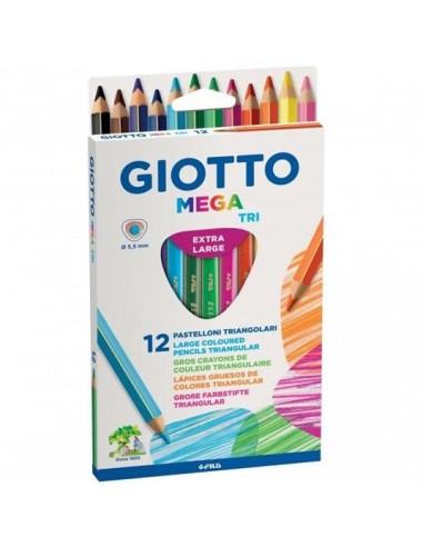 Giotto MEGA TRI Pastelli Triangolari...